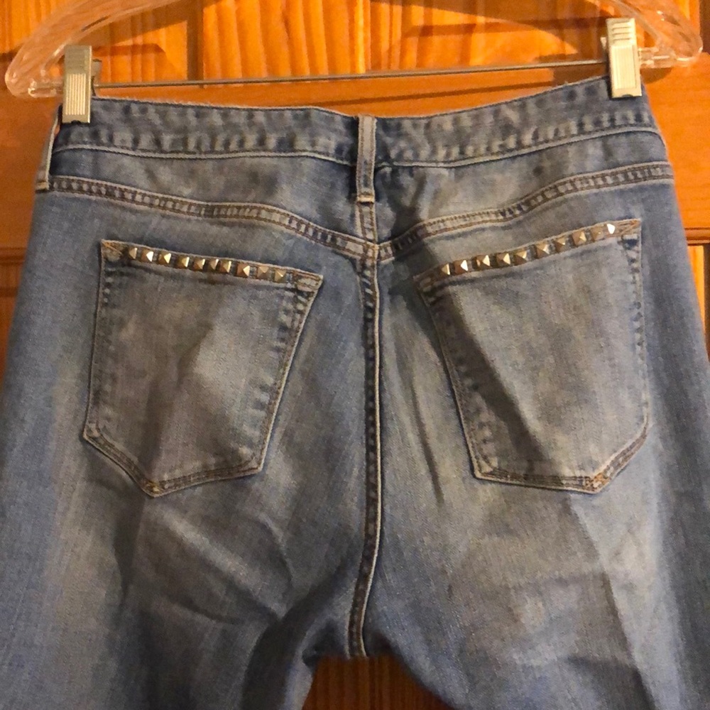 Gap 1969 always skinny size 30 soft blue jeans